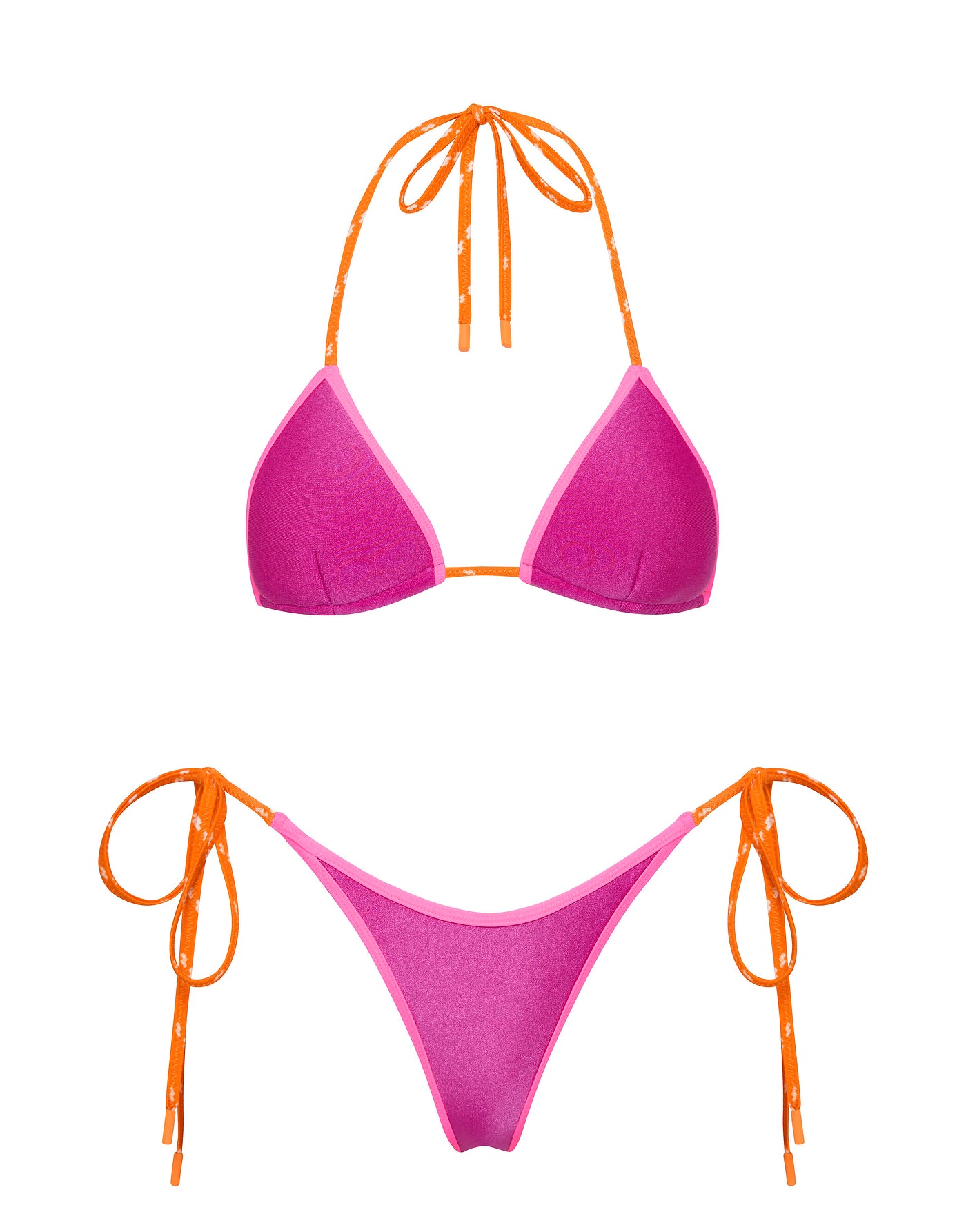 VINCA - PIGI Neoprene Triangle Bikini Set