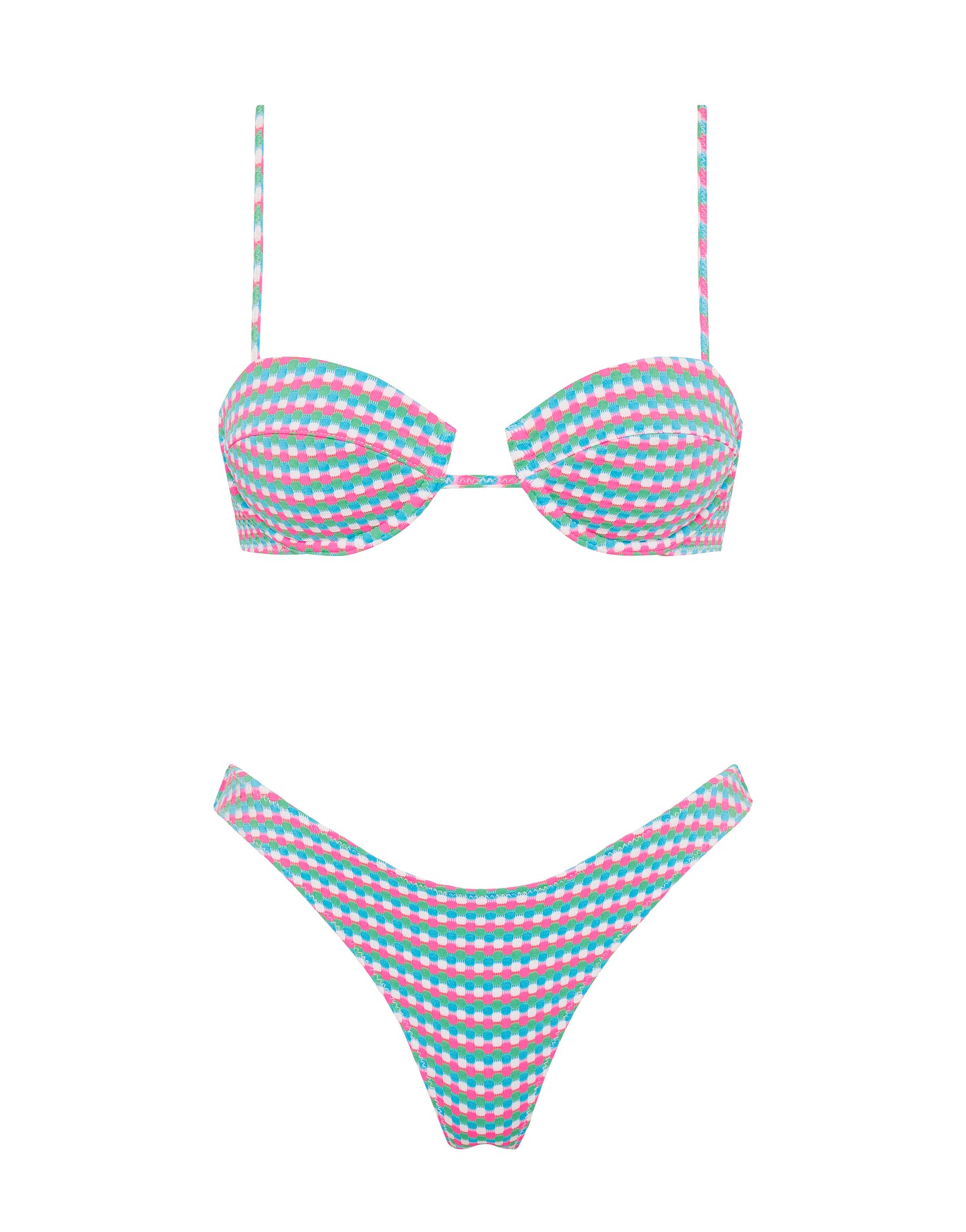 MALA - MULBERRY Purple Balconette Bikini Set - Image 5