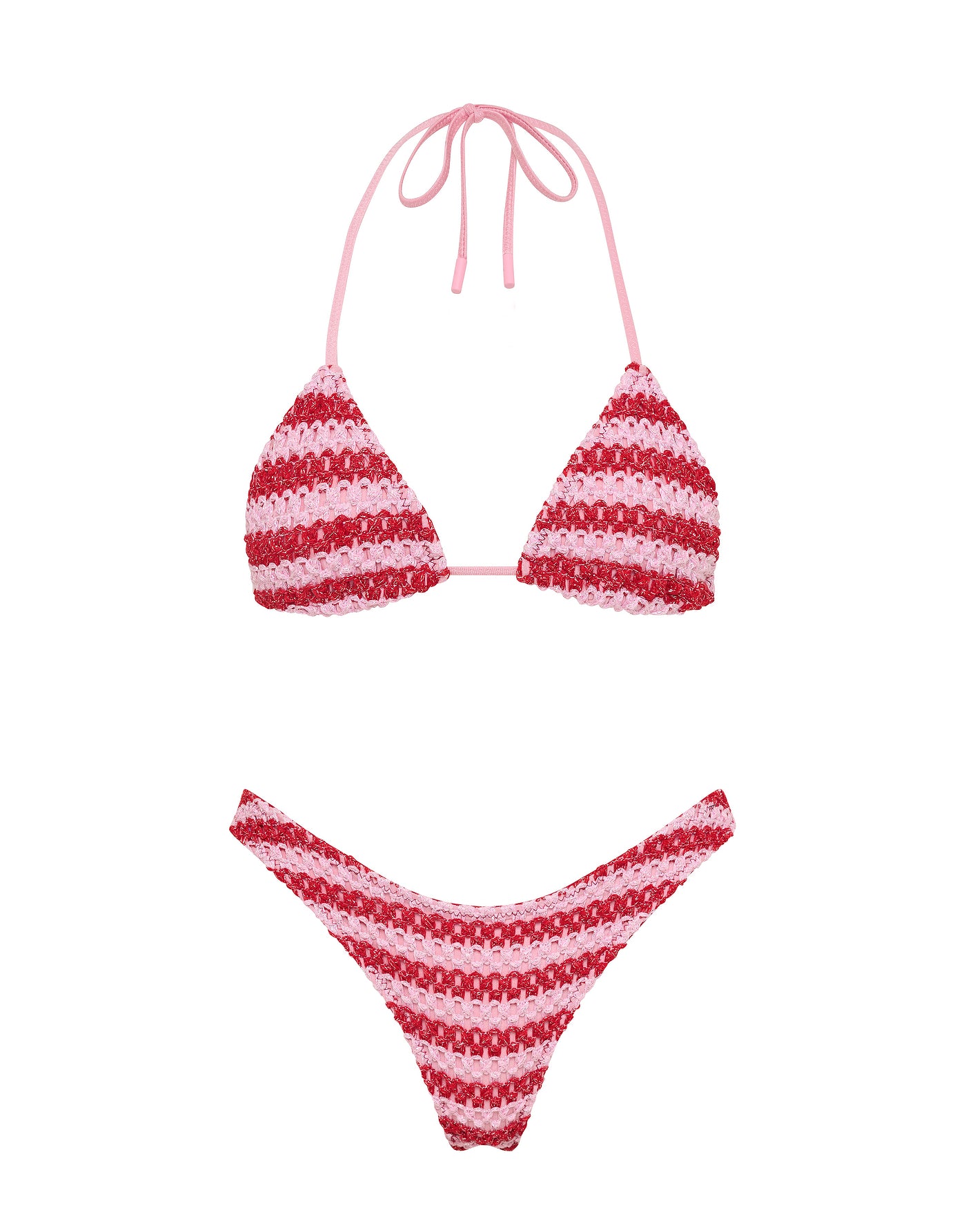 VINCA - TANNA Crochet Triangle Bikini Set - Image 6